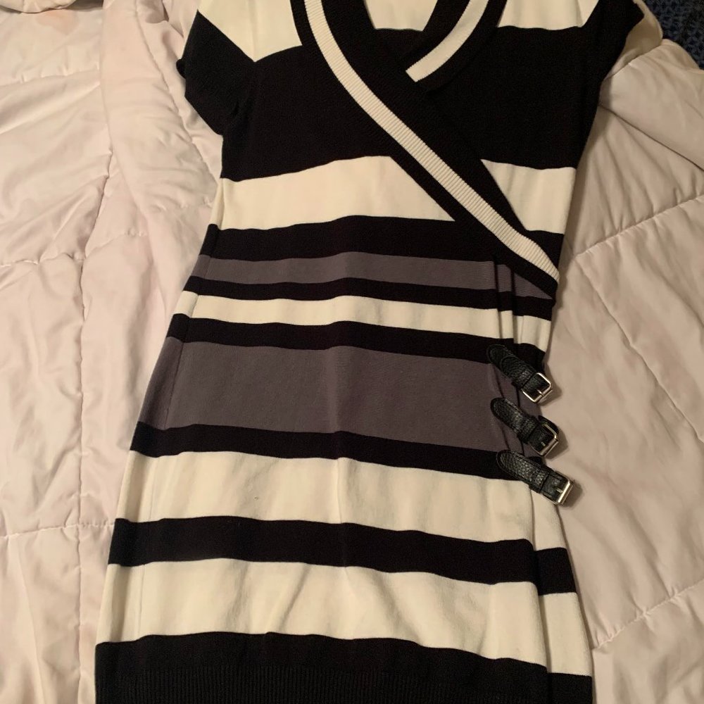 Black and White Dress